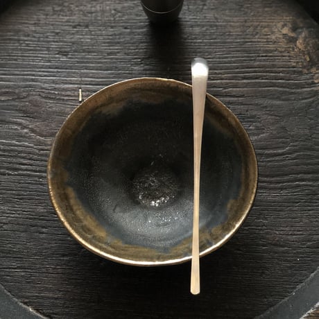 南鐐古代ガラス茶杓