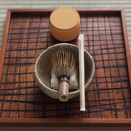 南鐐板茶杓【白仕上げ】