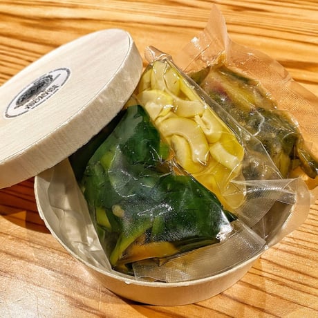 自然の恵み 自然の力 山菜惣菜3種