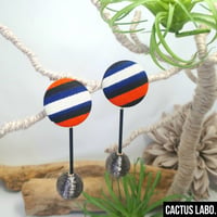 アフリカンプリント　ピアス/イヤリング