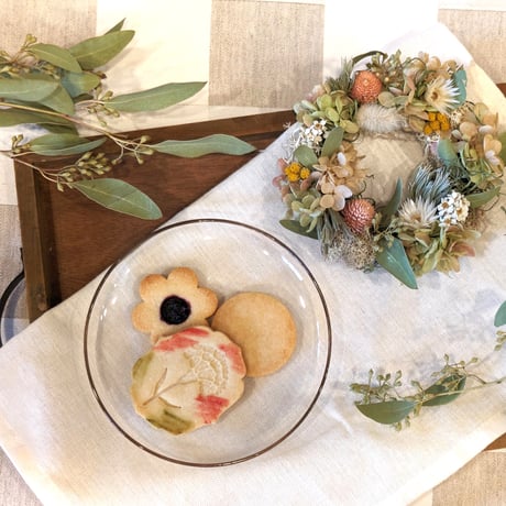 《アトリエ引き取り》Mother's Day Vigan Cookie & Mini wreath Set