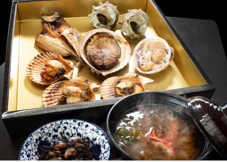 贅沢なセレブ気分アワビコース/1人前【2個以上で送料無料】
