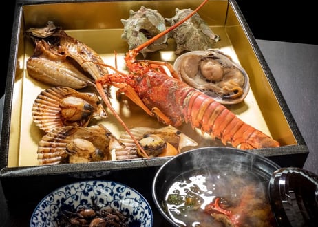 贅沢なセレブ気分イセエビコース/1人前【2個以上で送料無料】