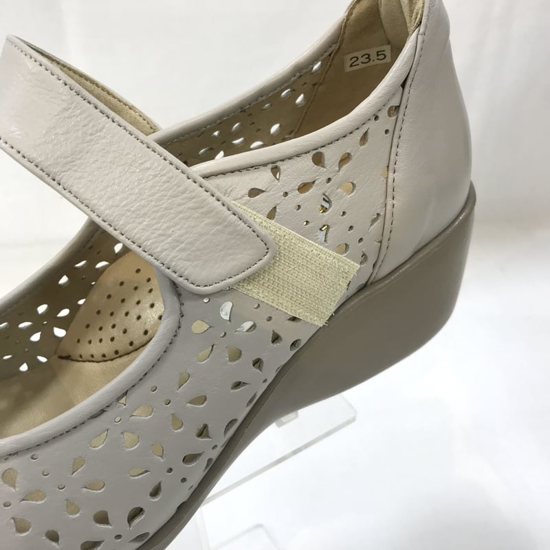 FIZZ REEN】フィズリーン パンチング4Eパンプス | Andante FIZZ REEN【フィズリーン】本革 花モチーフパンプス 23.0cm EEE