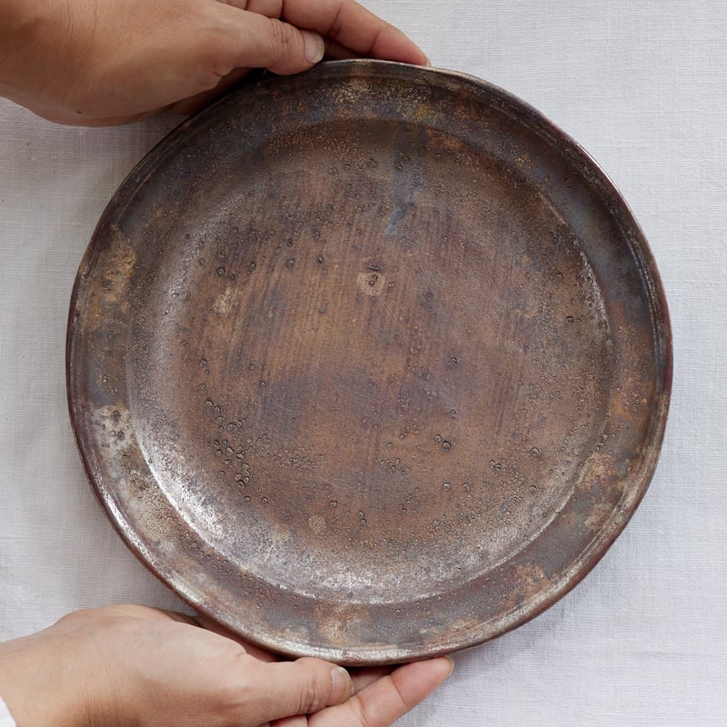 通販】硫磁7.5寸リム皿｜亀田大介 | 生活直売店 by omoto