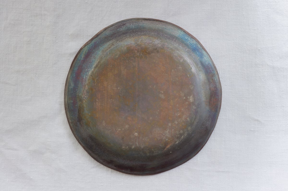 通販】硫磁7.5寸リム皿｜亀田大介 | 生活直売店 by omoto
