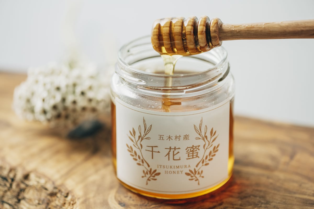 五木村産 千花蜜（はちみつ）大ビン | 日添商店