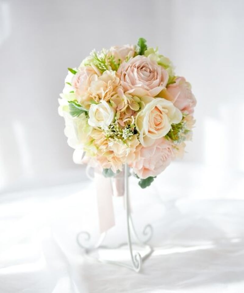 ウェディングブーケ プロ徹底レッスン アーティフィシャルフラワー