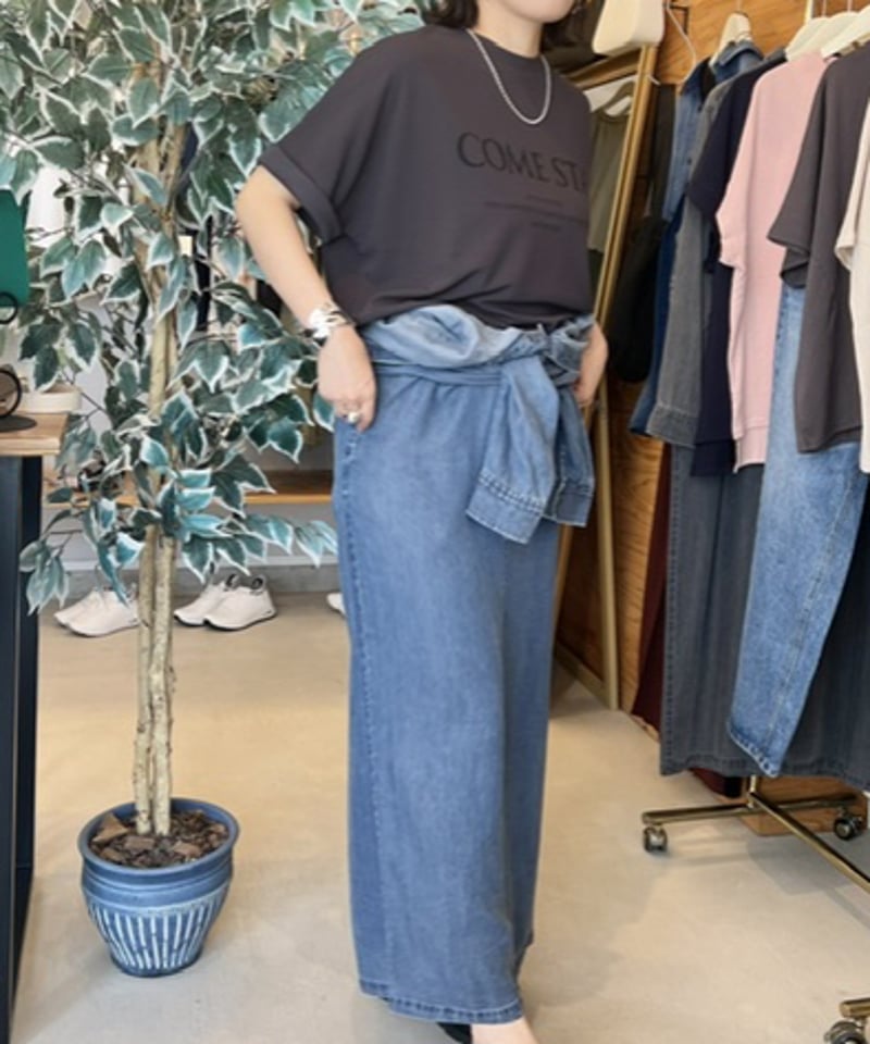 ROSIEEテンセルデニムワンピース | WORLDROBE