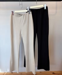CHIGNONソフトフレアリブパンツ