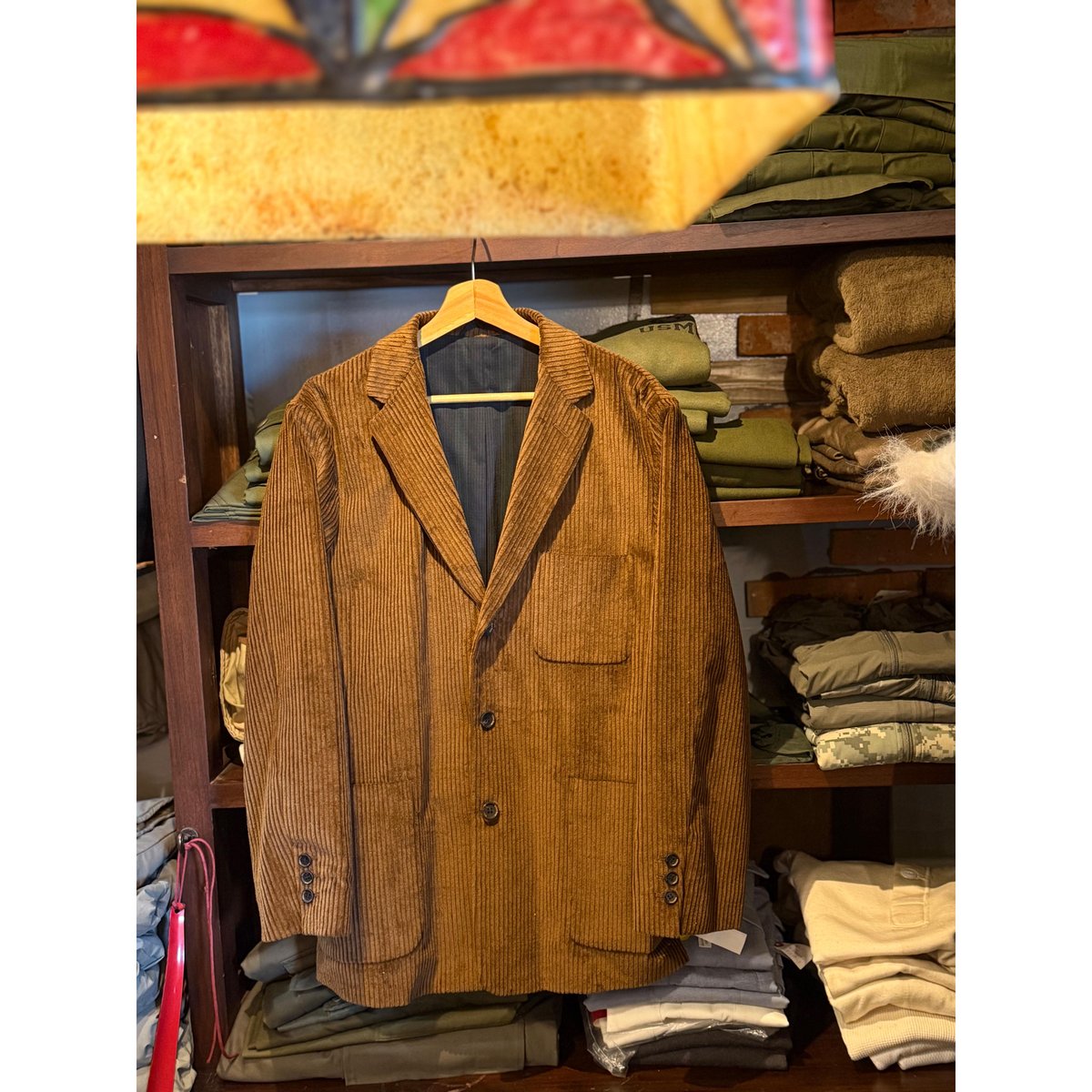 Willow Pants】P-032 BRN-CORD JACKET | BAKU STORE
