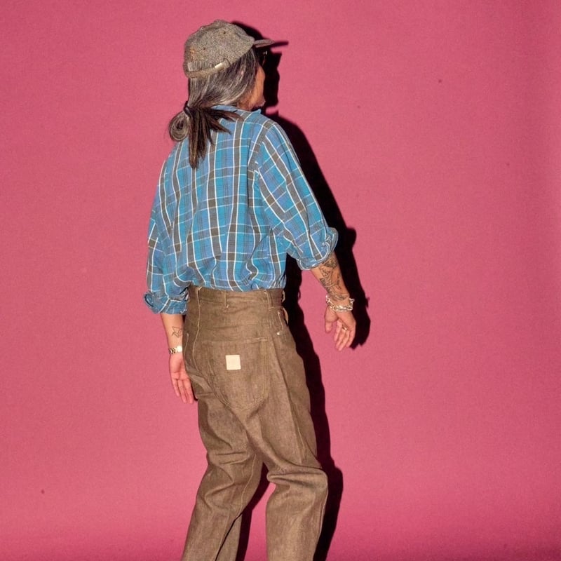 & Yuichiro Iida willow pantsウィロー パンツ デニム willowpants】Y-001 Yuichiro Iida Signature Mode