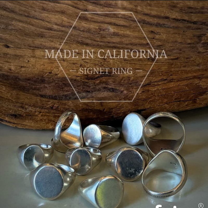 MADE IN CALIFORNIA】SIGNET RING | BAKU STORE