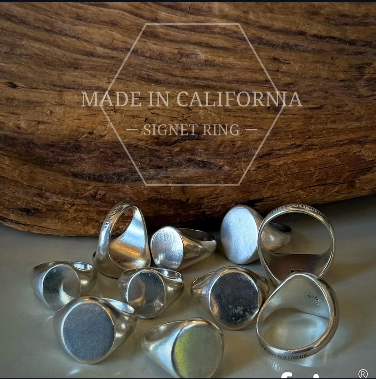 MADE IN CALIFORNIA】SIGNET RING | BAKU STORE
