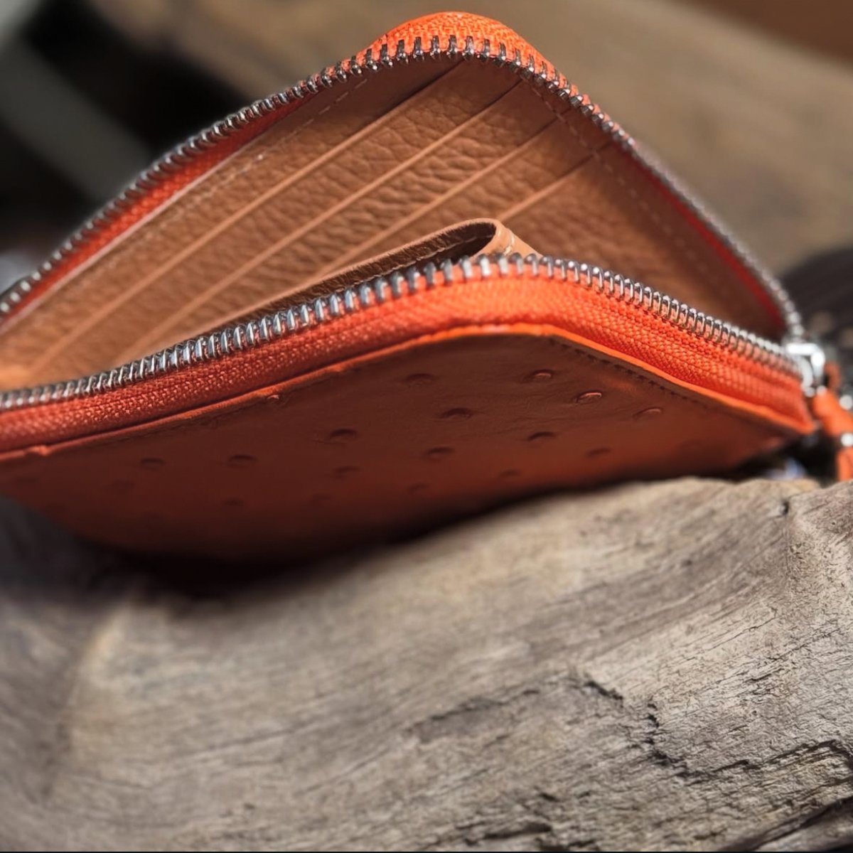 BRÚ NA BÓINNE】オーストリッチスモールウォレット | BAKU STORE