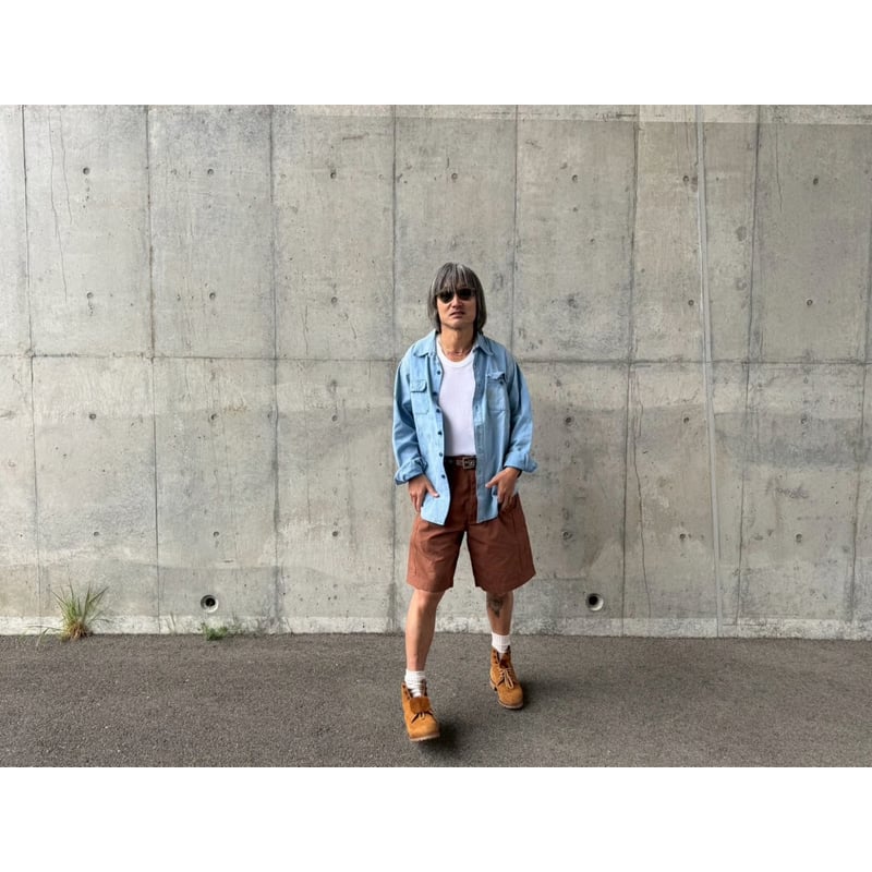 Willow Pants】P-037 BRN柿渋ショーツ | BAKU STORE