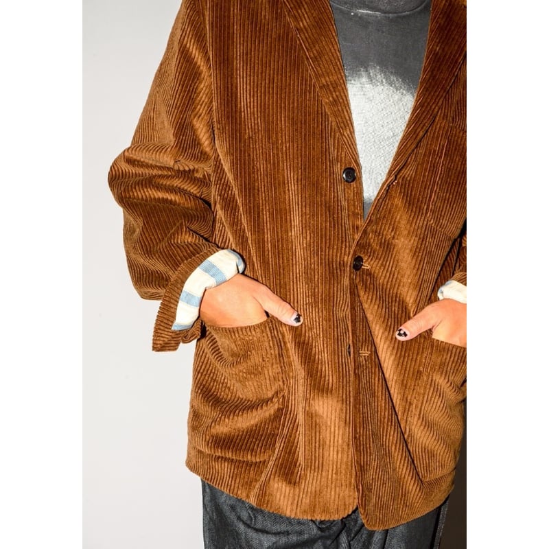 ジャケット・アウター Willow Pants P-032 brown corduroy Willow Pants】P-032 BRN-CORD JACKET | BAKU STORE