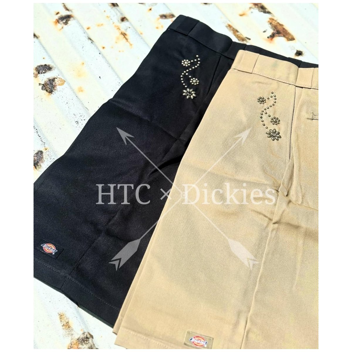 Dickies × HTC スペシャルコラボ ショートパンツ　LOOSE FIT HTC×Dickies】LOOSE FIT TWILL WORK SHORT | BAKU