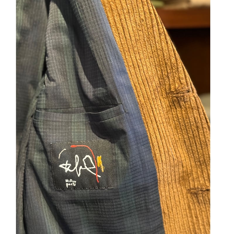 Willow Pants】P-032 BRN-CORD JACKET | BAKU STORE