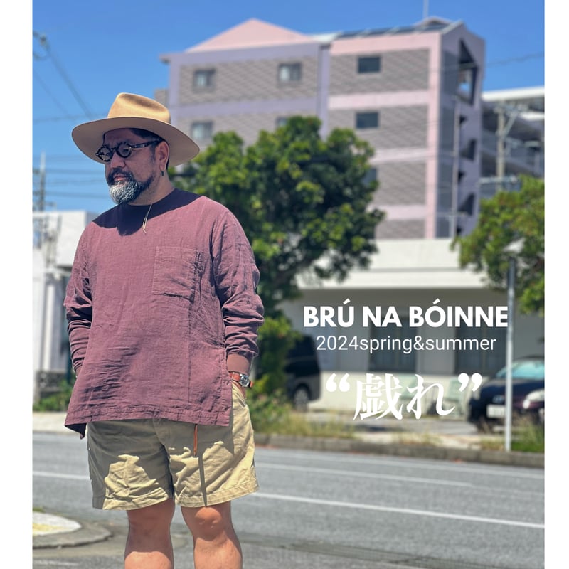BRÚ NA BÓINNE】リネンロンT | BAKU STORE