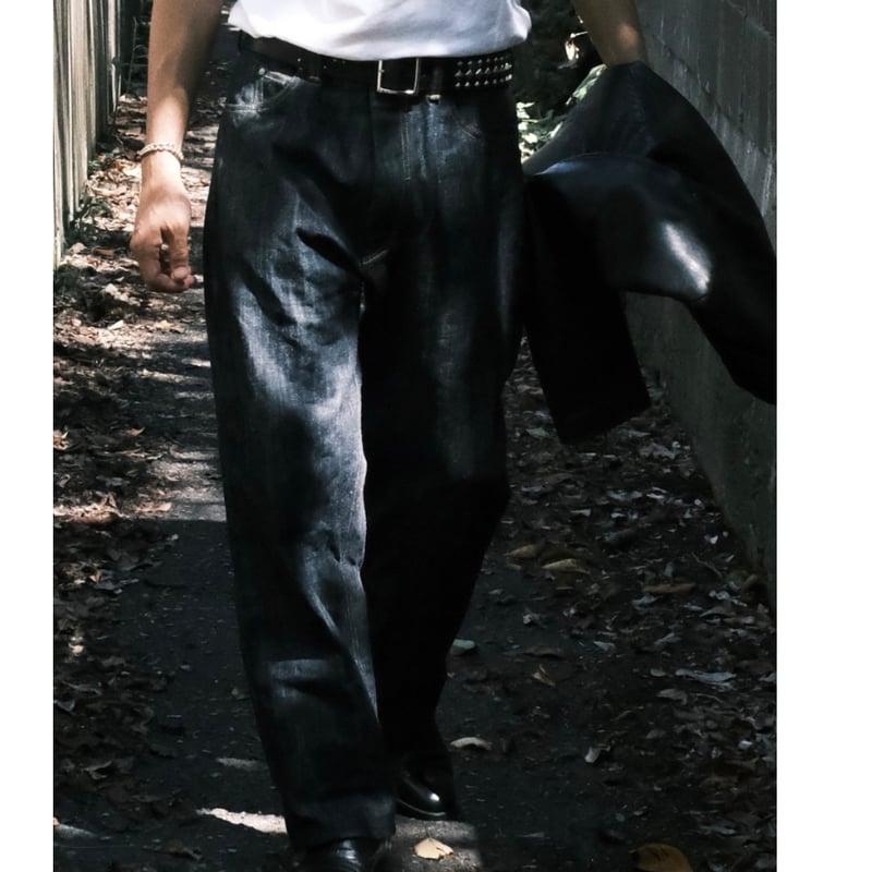 Willow Pants】Yuichiro Iida Y-004 Hemp Denim. |