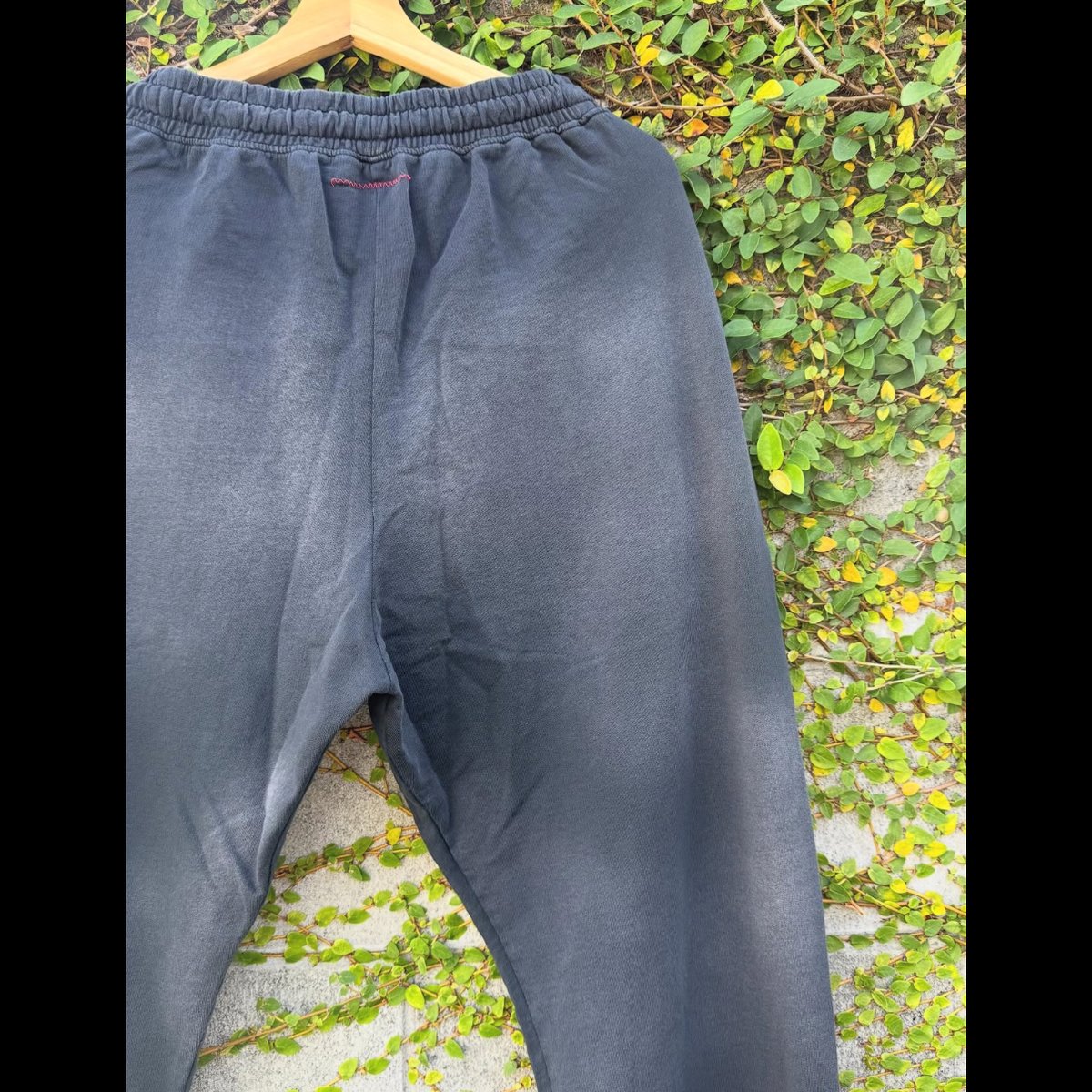 MOOJI MOOJI】CROP SWEAT PANTS AGED〝black〟 | BAK