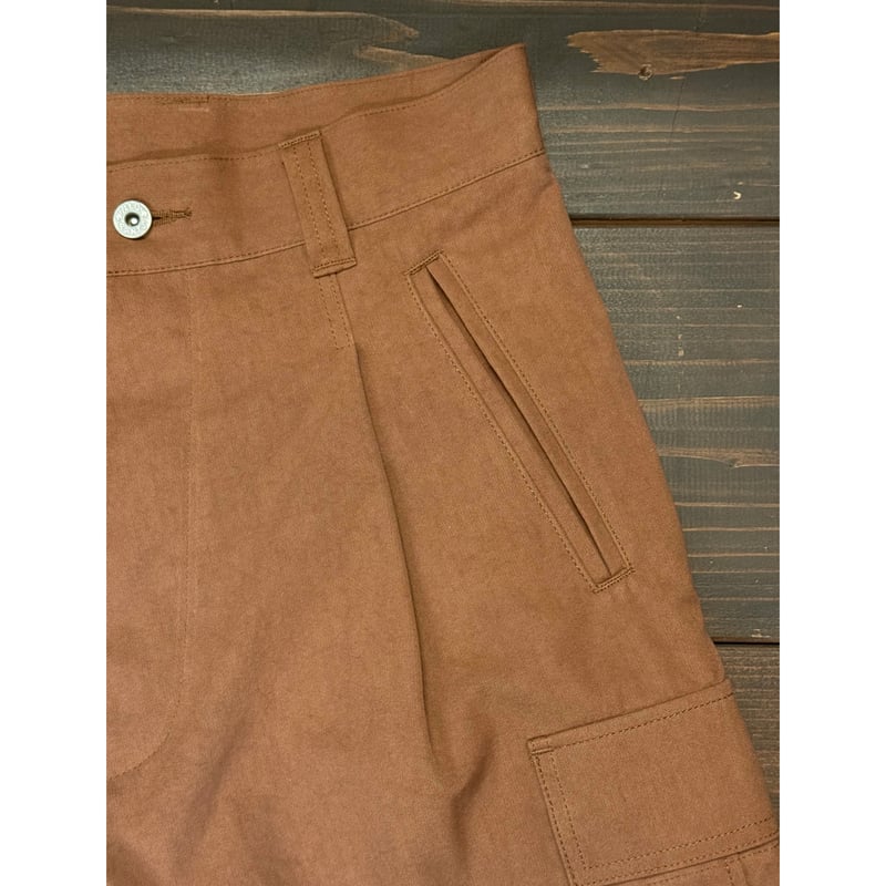 Willow Pants】P-037 BRN柿渋ショーツ | BAKU STORE