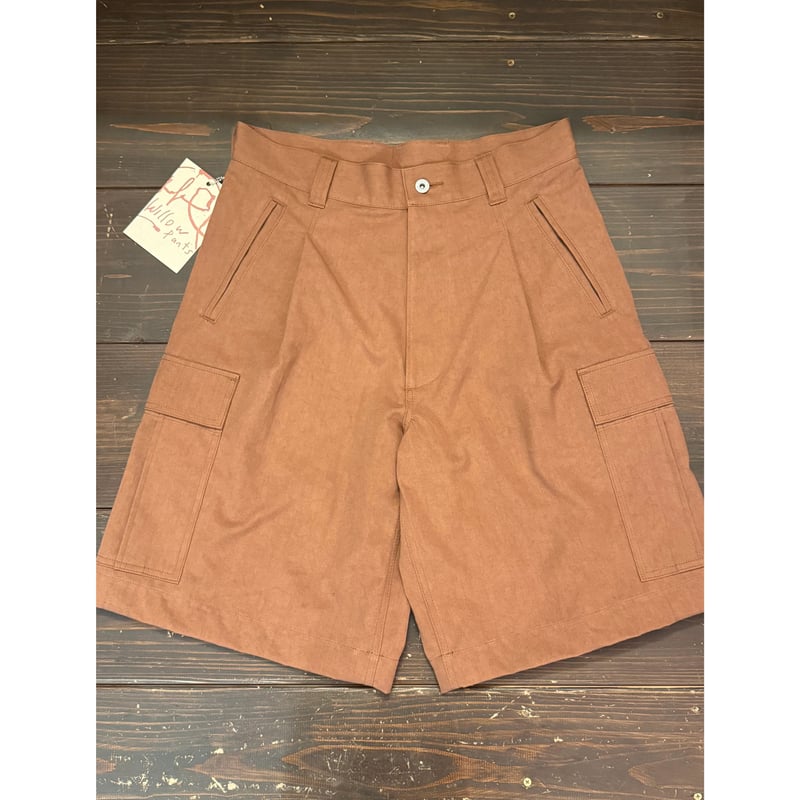 Willow Pants】P-037 BRN柿渋ショーツ | BAKU STORE