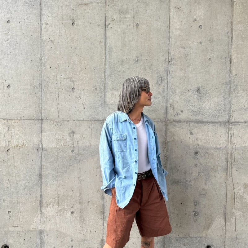 R*B様 Willow Pants ショートパンツ Willow Pants】P-037 BRN柿渋ショーツ | BAKU STORE