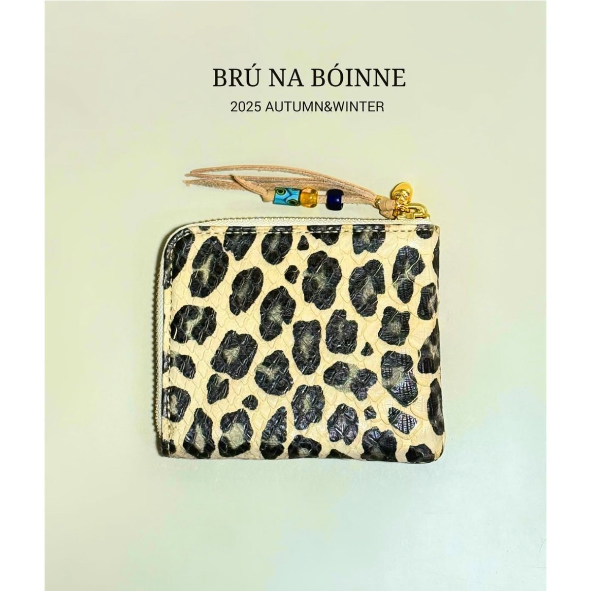 BRÚ NA BÓINNE】レオパードスモールウォレット | BAKU STORE