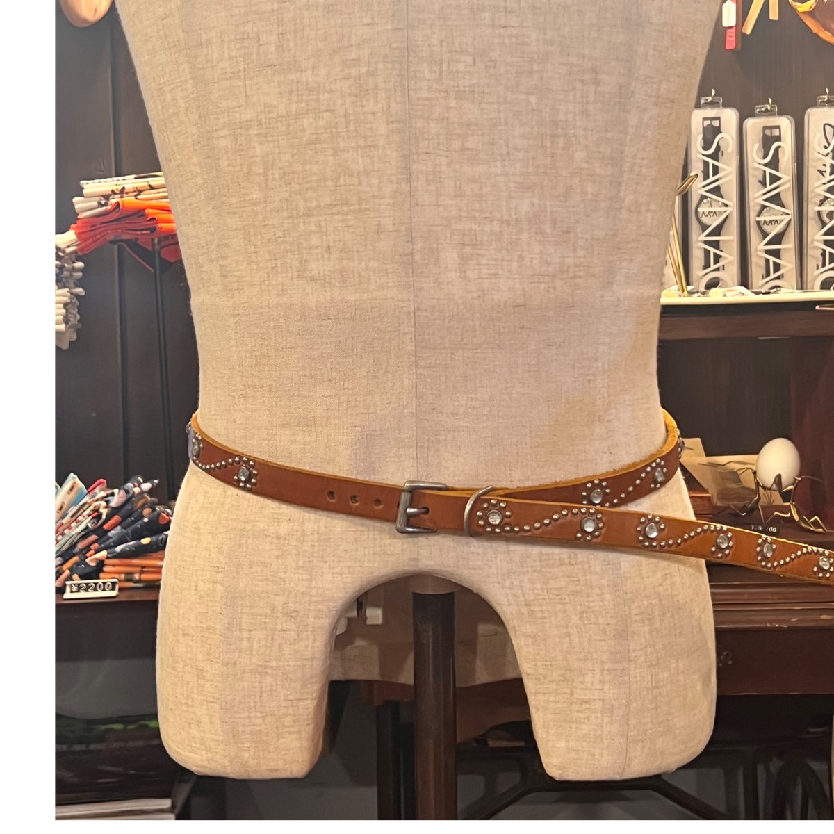 HTC】studs belt “32インチ” | BAKU STORE