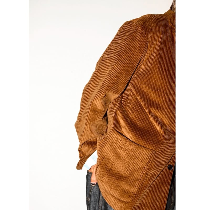 Willow Pants】P-032 BRN-CORD JACKET | BAKU STORE