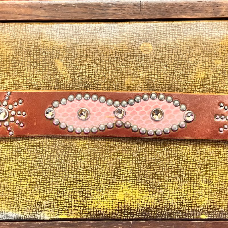 HTC】studs belt “32inch” | BAKU STORE