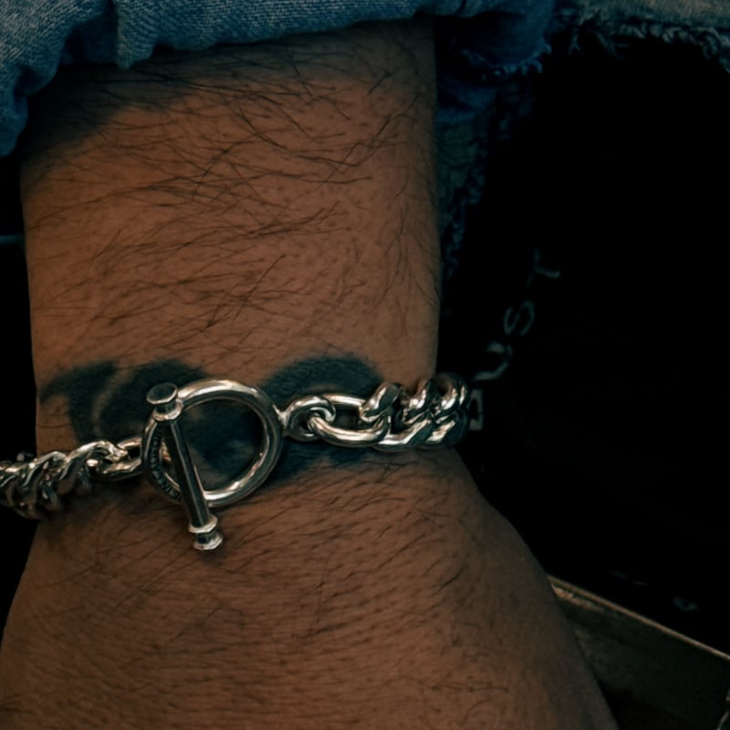 MADE IN CALIFORNIA】T-BAR BRACELET LARGE | BAKU