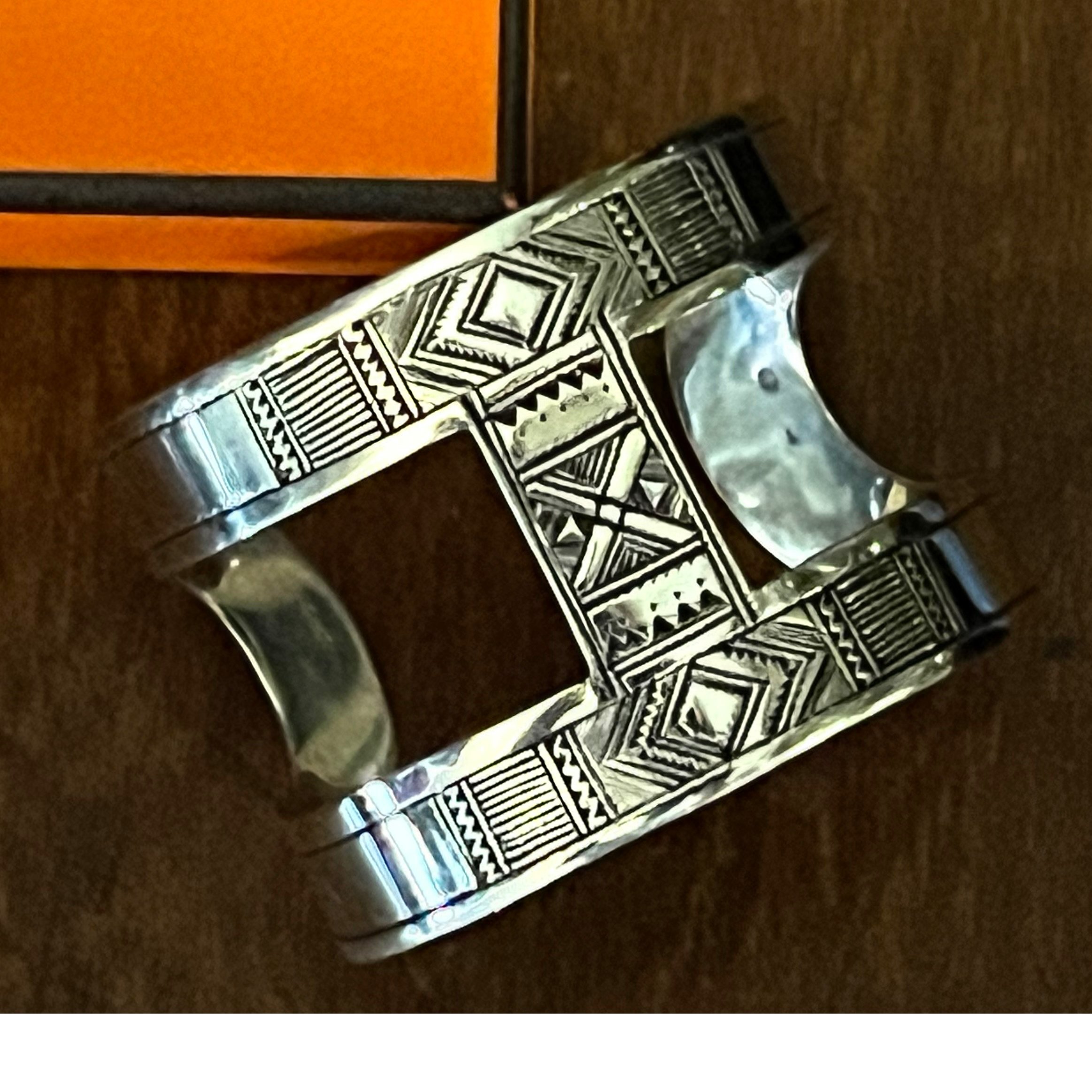 【HERMES】エルメス　トゥアレグバングル　GM Touareg ano h original
