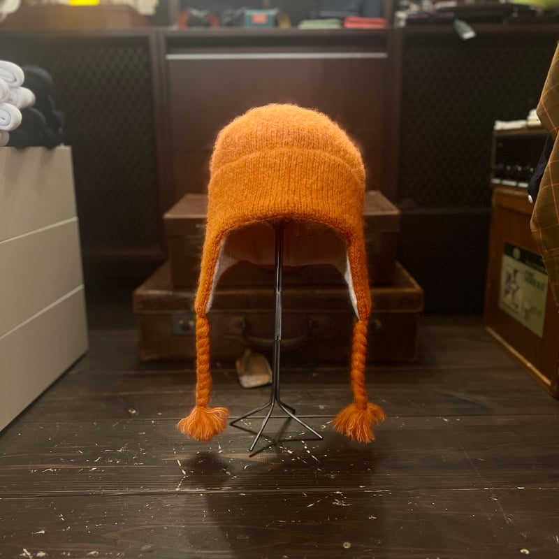 monitaly ニットキャップ monitaly】Alpaca Shaggy Chullio Hat | BAKU STORE