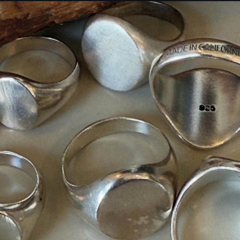 MADE IN CALIFORNIA】SIGNET RING | BAKU STORE