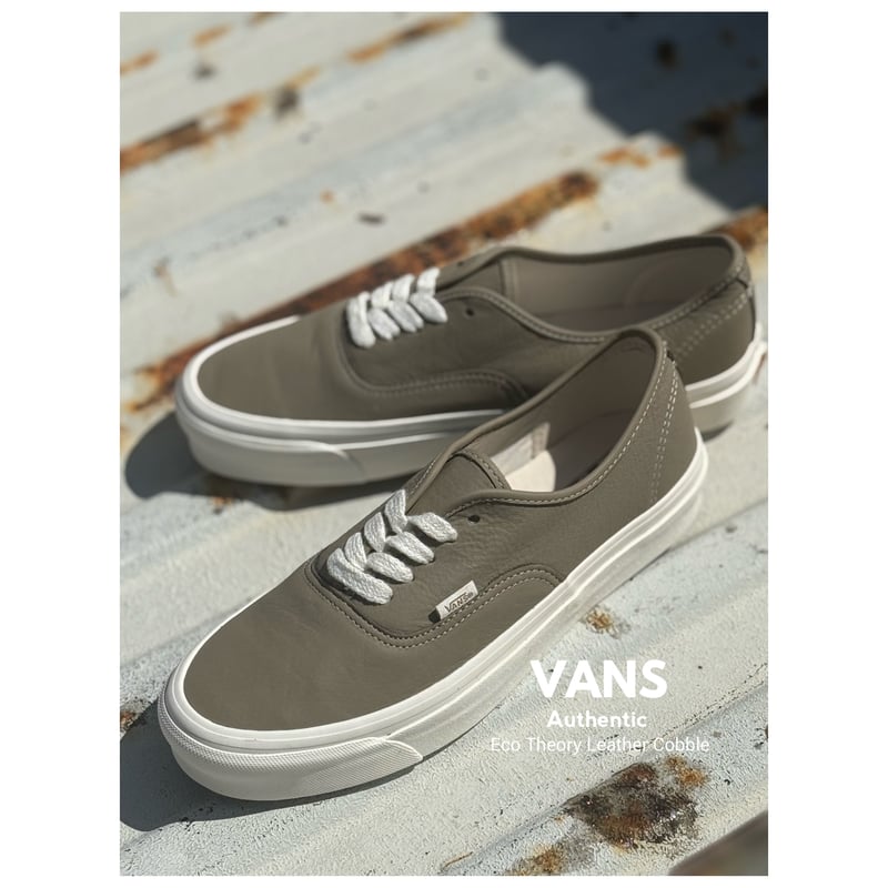 VANS】Authentic 44 Dx Eco Theory Leather Cobble