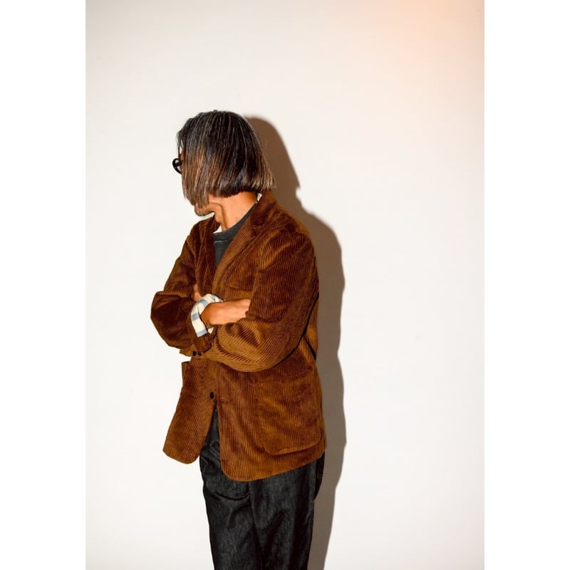 Willow Pants】P-032 BRN-CORD JACKET | BAKU STORE