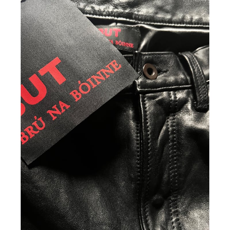 BRÚ NA BÓINNE【BUT】“BOBBIE” leatherpants | BAKU