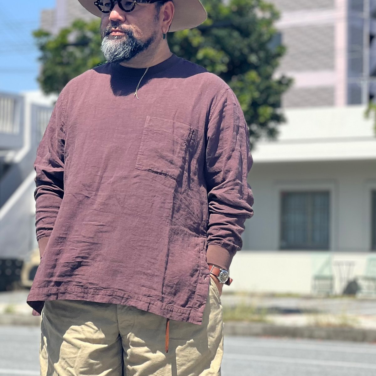 BRUNABOINNE リネンロンT M BRUNABOINNE リネンロンT M - メルカリ