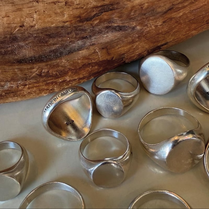 MADE IN CALIFORNIA】SIGNET RING | BAKU STORE