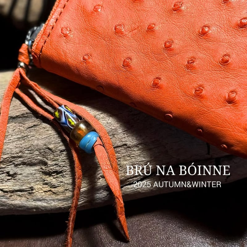 BRÚ NA BÓINNE】オーストリッチスモールウォレット | BAKU STORE