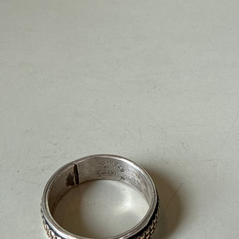 NAVAJO リング ３連ターコイズ Pete Morgan ピート モーガン Indianjewelry】Navajo 