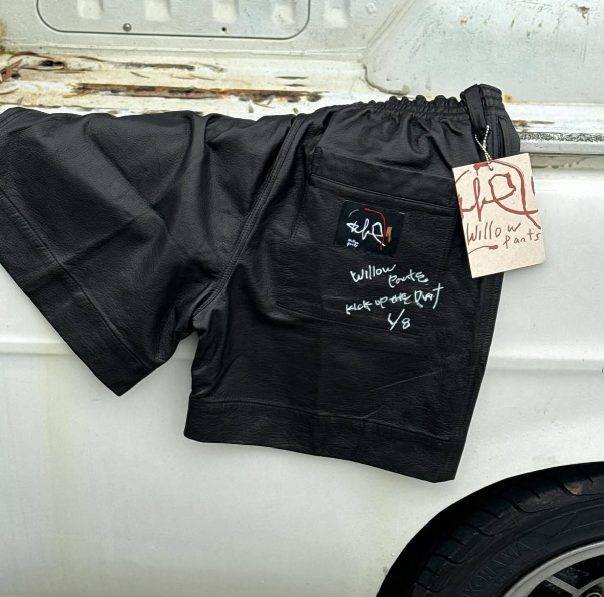 Willowpants】P-007 Leather Shorts 〝BAKU〟別注 8本限定