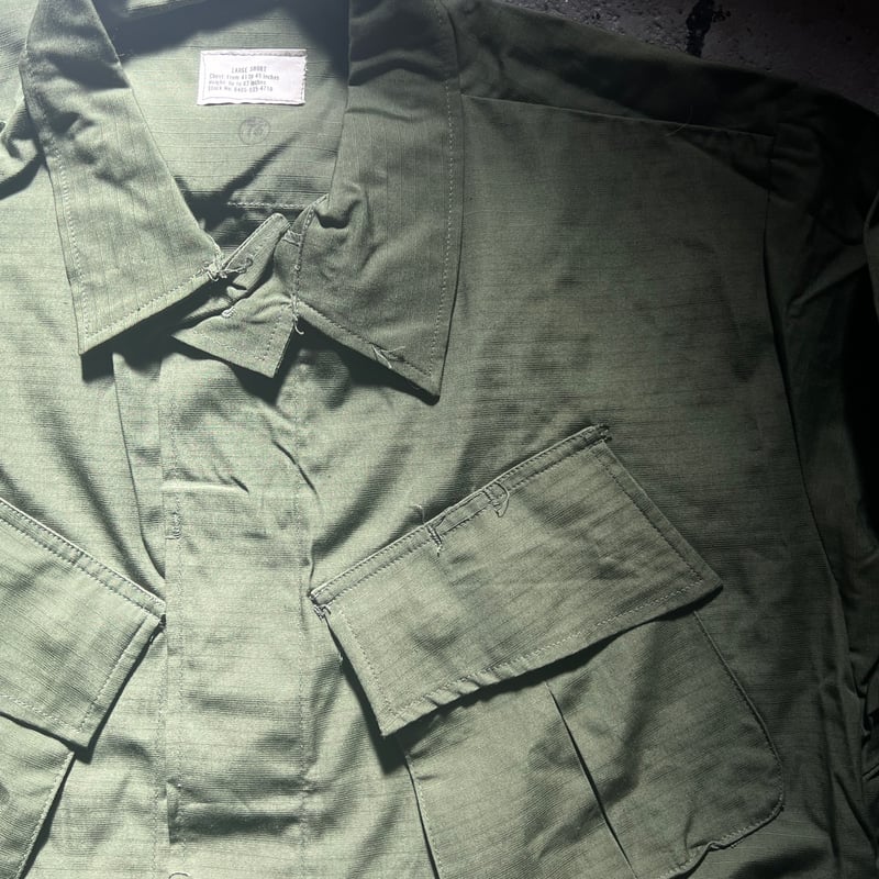 A*i様 JUNGLE FATIGUE 4th ジャングルファティーグ　M-R MILITARY 実物 新品 デッドストック 米軍 1968年 ジャングル