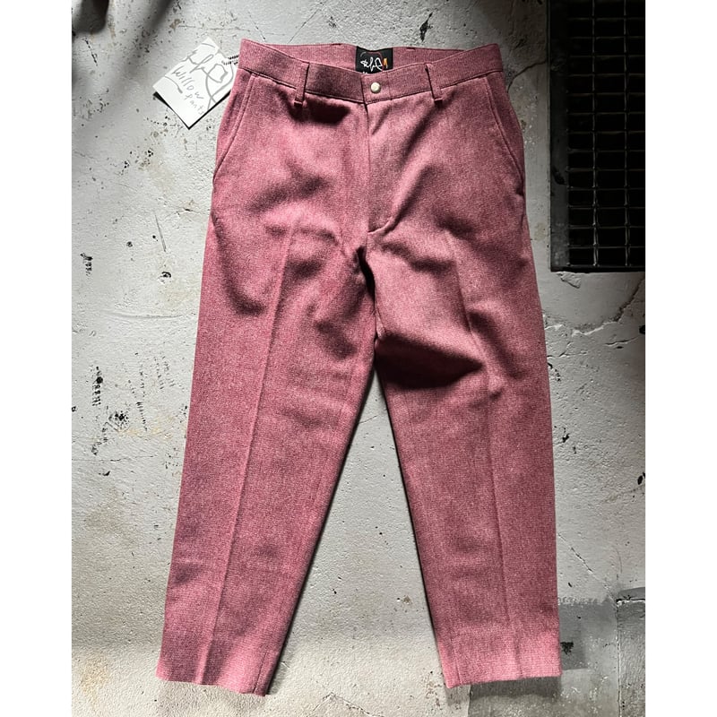 Willow Pants】 P-016 PINK杢 | BAKU STORE Willow Pants】 P-016 PINK杢 | BAKU STORE