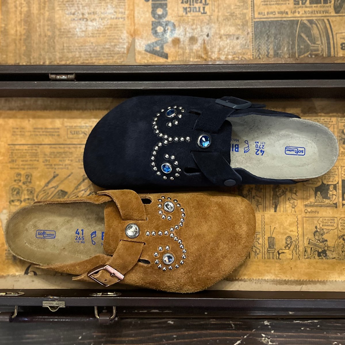 Birkenstock✖️HTC #kaco ボストン　トープ43新品 Birkenstock✖️HTC #kaco ボストン トープ43新品 - メルカリ