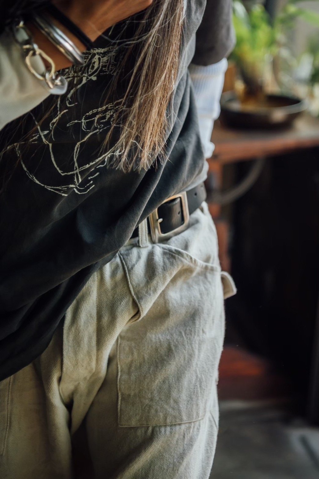 Willow Pants】P-001 NAT deadstock | BAKU STORE Willow Pants】P-001 NAT deadstock | BAKU STORE