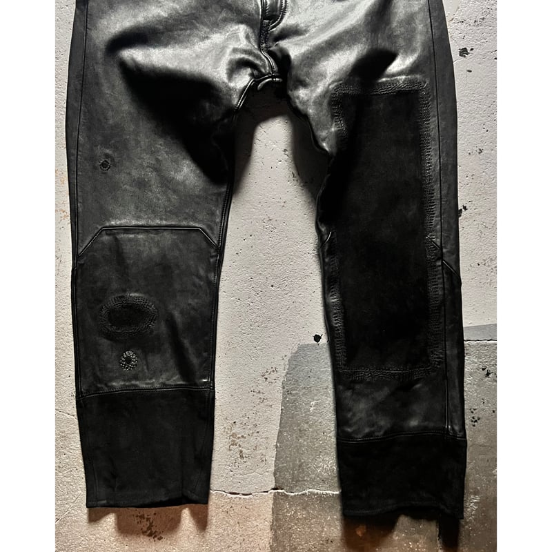 brunaboinne BOBBIE ブルーナボイン レザー パンツ but BRÚ NA BÓINNE【BUT】“BOBBIE” leatherpants | BAKU